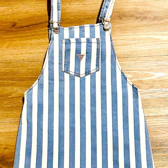 Guess Jean Overall Skirt- Size 7 - Picture 1 of 4